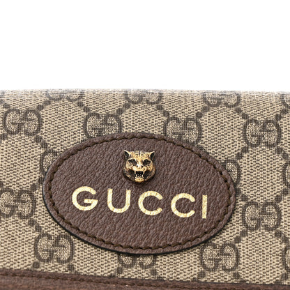 Gucci GG Supreme Monogram Neo Vintage Web Belt Bag Brown 8 of 11