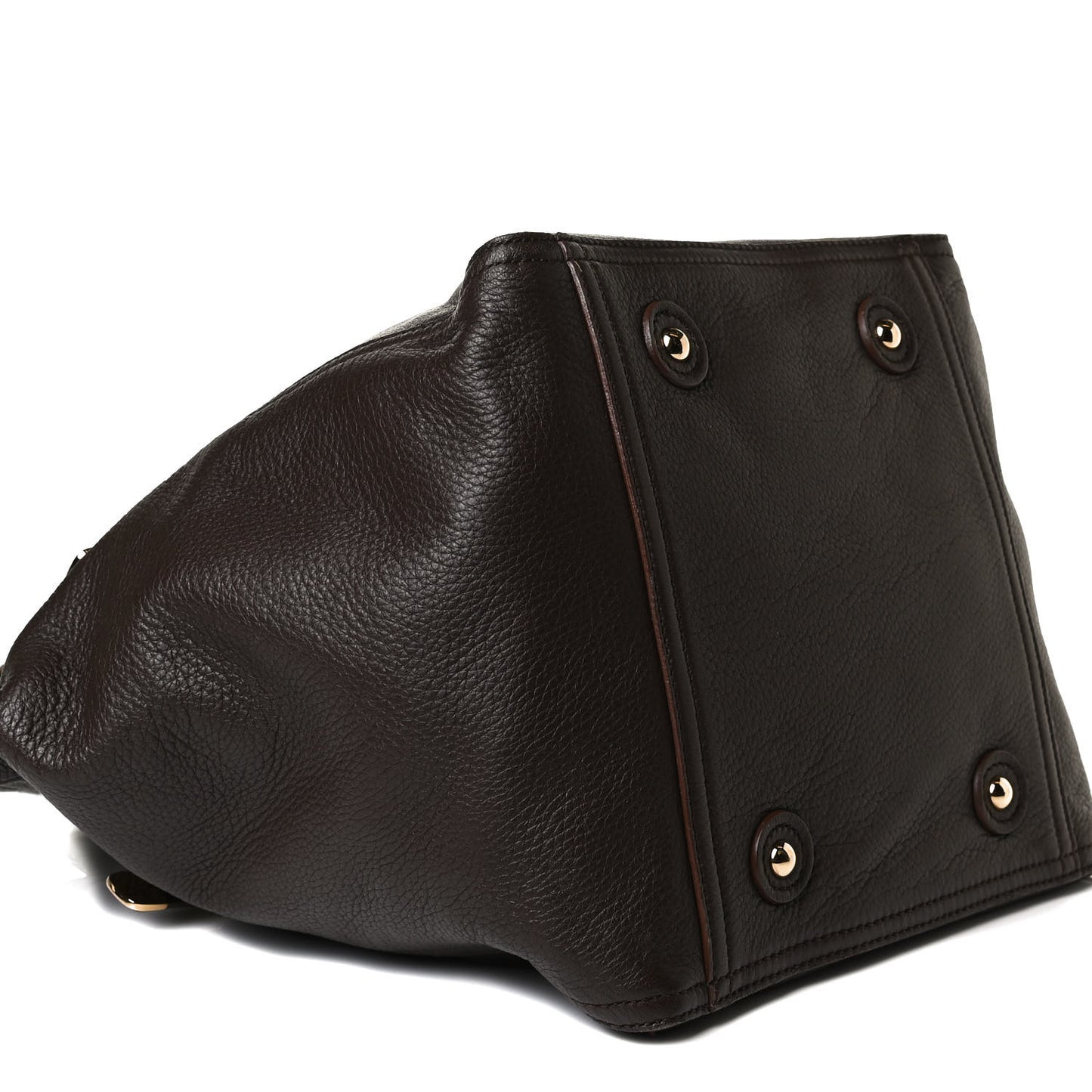 Calfskin XL Downtown Tote Brown