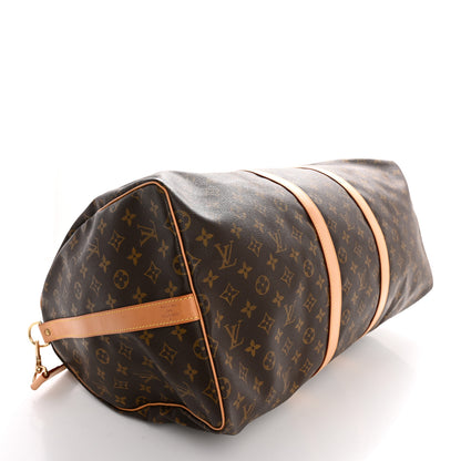 Louis Vuitton Monogram Keepall Bandouliere 55 3 of 15