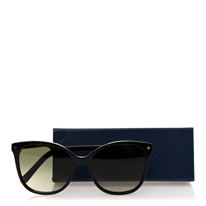 Louis Vuitton Acetate My Monogram Light Cat Eye Sunglasses Z1657W Black 8 of 8