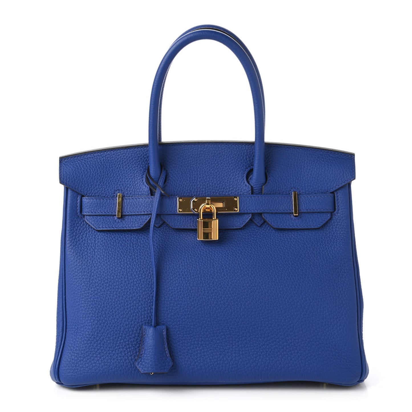 Togo Birkin 30 Bleu Electrique