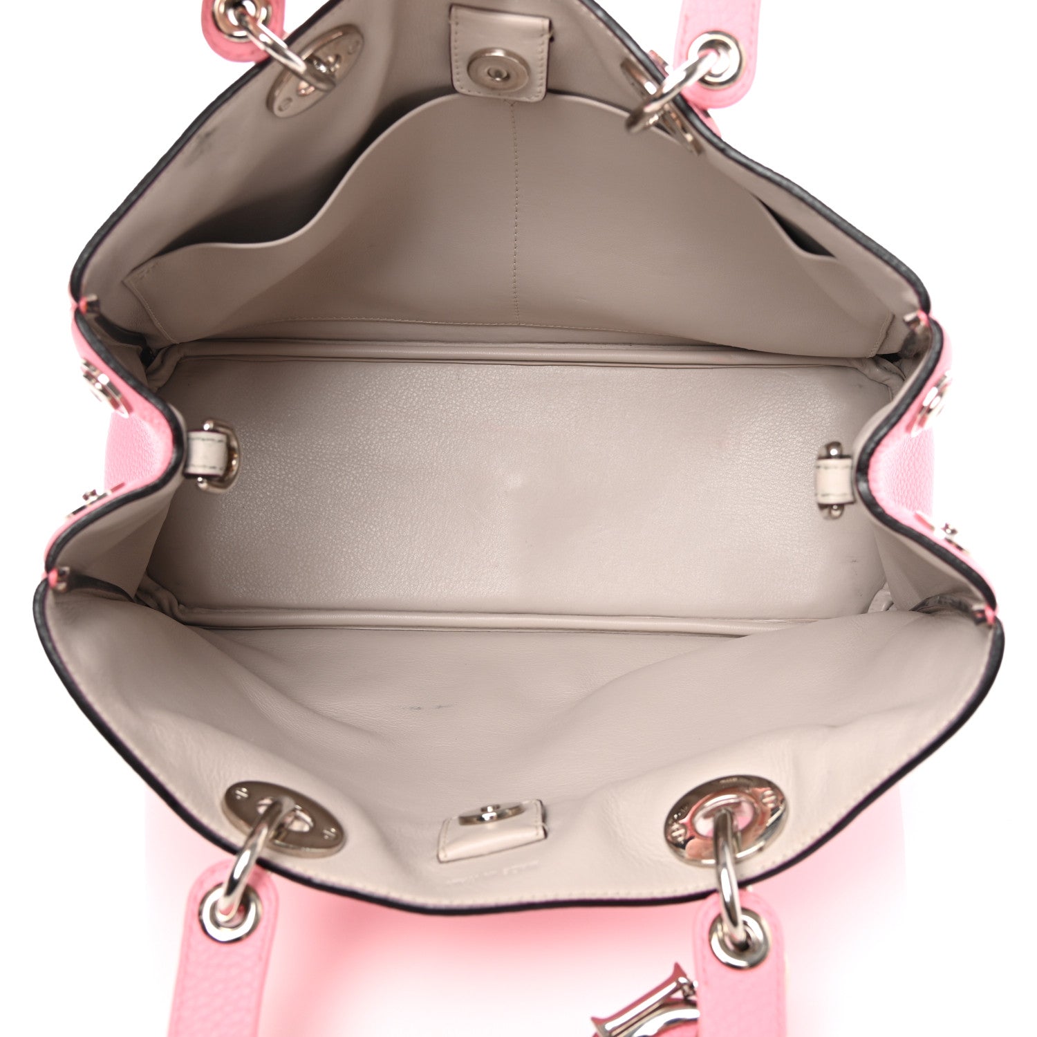 Christian Dior Bullcalf Large Diorissimo Tote Pink 6 of 18