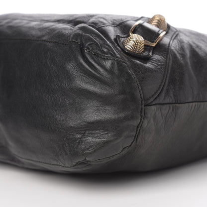 Balenciaga Agneau Giant 12 Yellow Gold Day Hobo Black 12 of 13