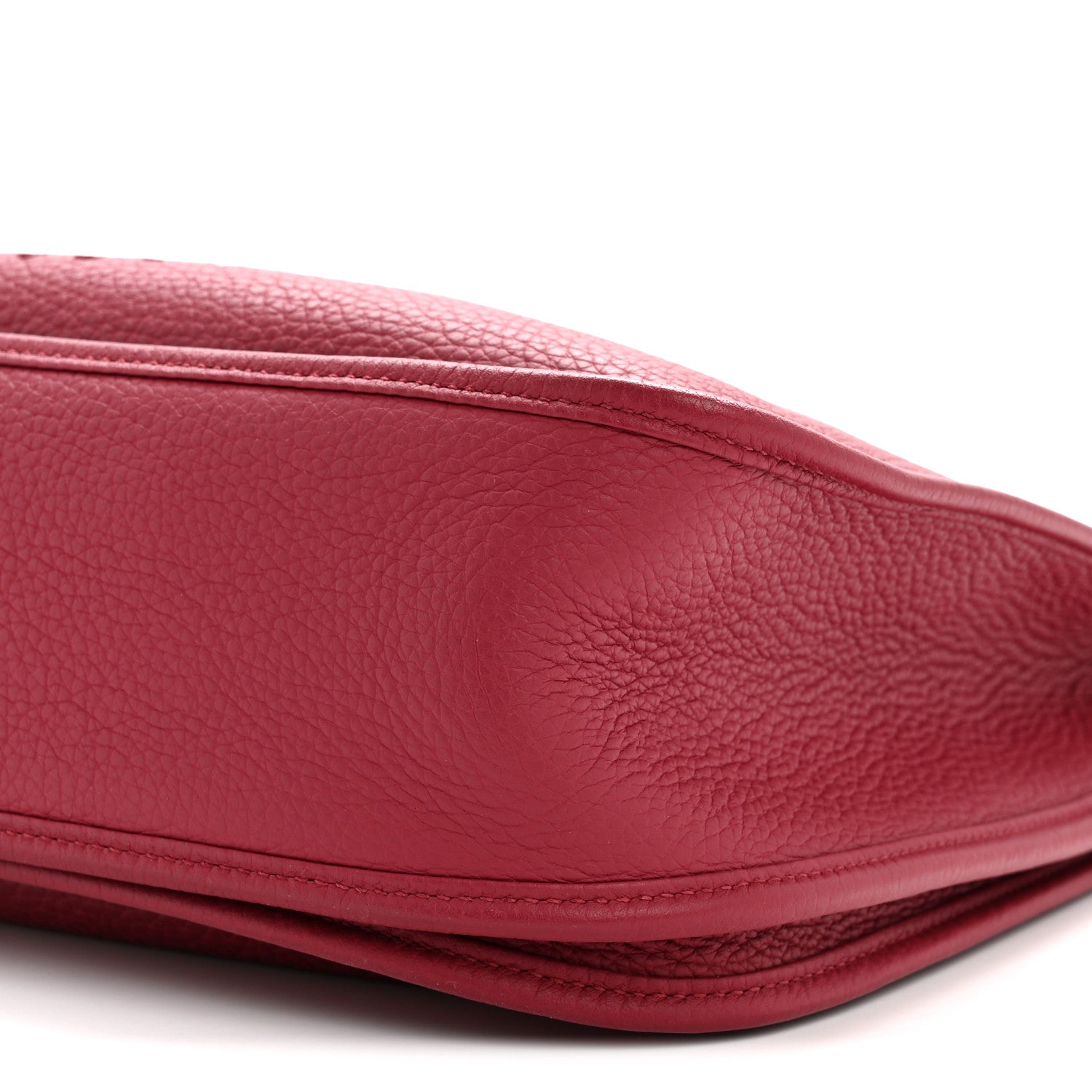 Hermes Taurillon Clemence Evelyne III GM Rouge Garance 10 of 12