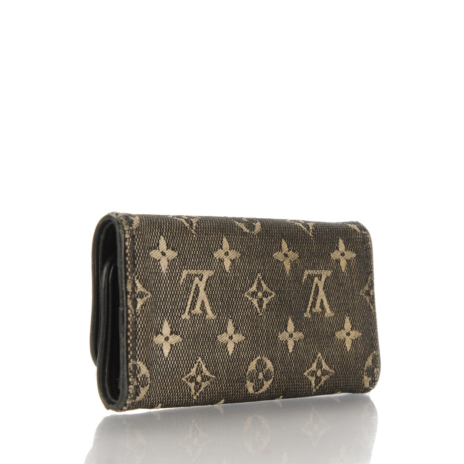 Louis Vuitton Mini Monogram 4 Key Multicles Holder Black 3 of 7