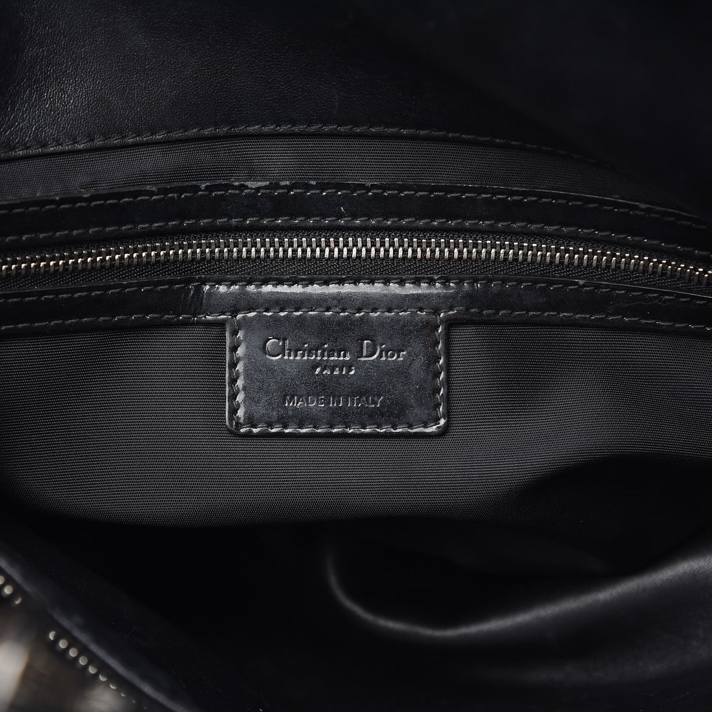 Patent Cannage Medium Granville Tote Black