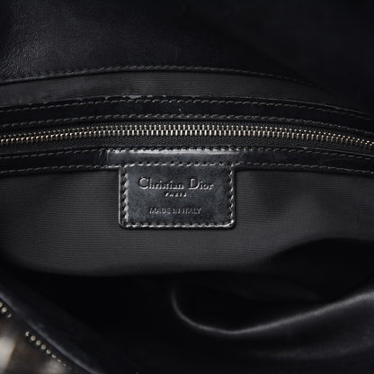 Christian Dior Patent Cannage Medium Granville Tote Black 6 of 16