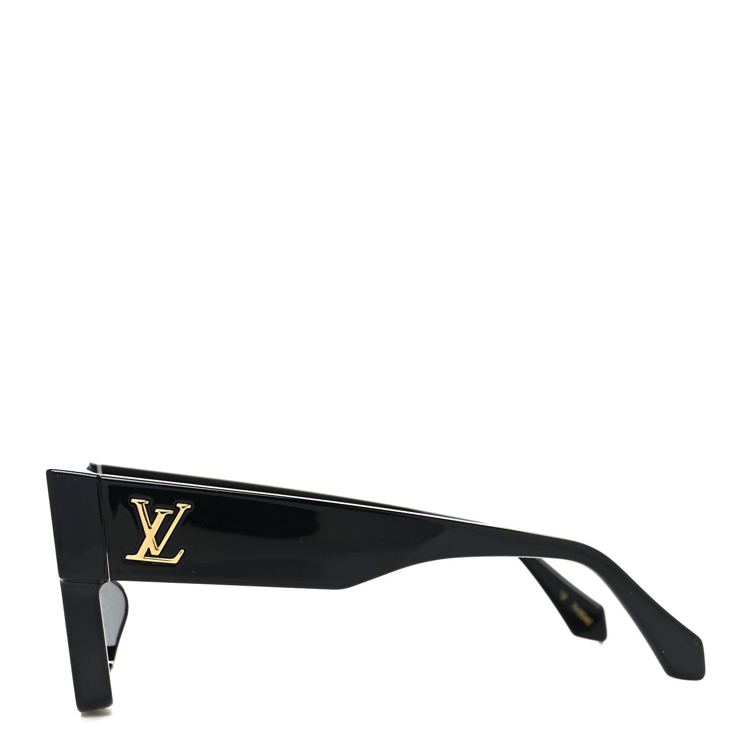 Louis Vuitton Acetate Cyclone Sunglasses Z1578E Black 3 of 8