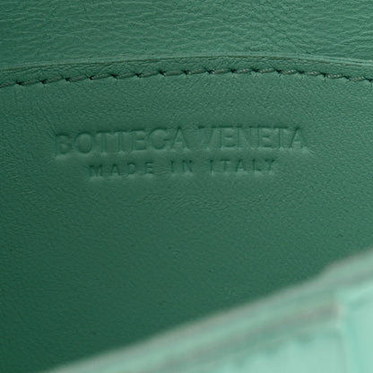 Bottega Veneta Lambskin Maxi Intrecciato Small Cassette Crossbody Bag Celadon 6 of 11