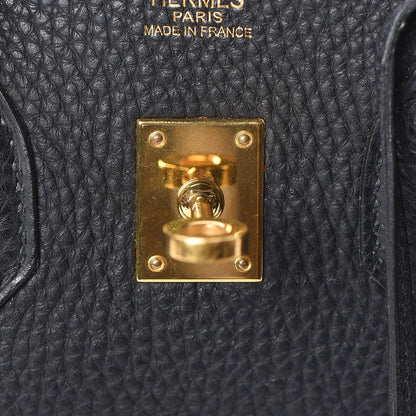 Hermes Togo Birkin 25 Black 28 of 38