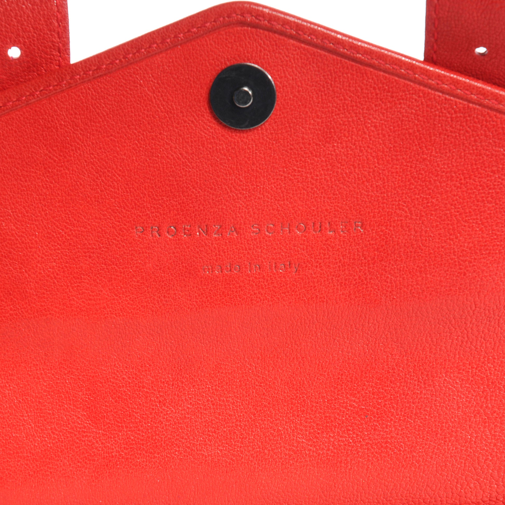 Proenza Schouler Leather PS1 Continental Wallet Bright Red 7 of 7