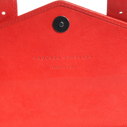 Proenza Schouler Leather PS1 Continental Wallet Bright Red 7 of 7