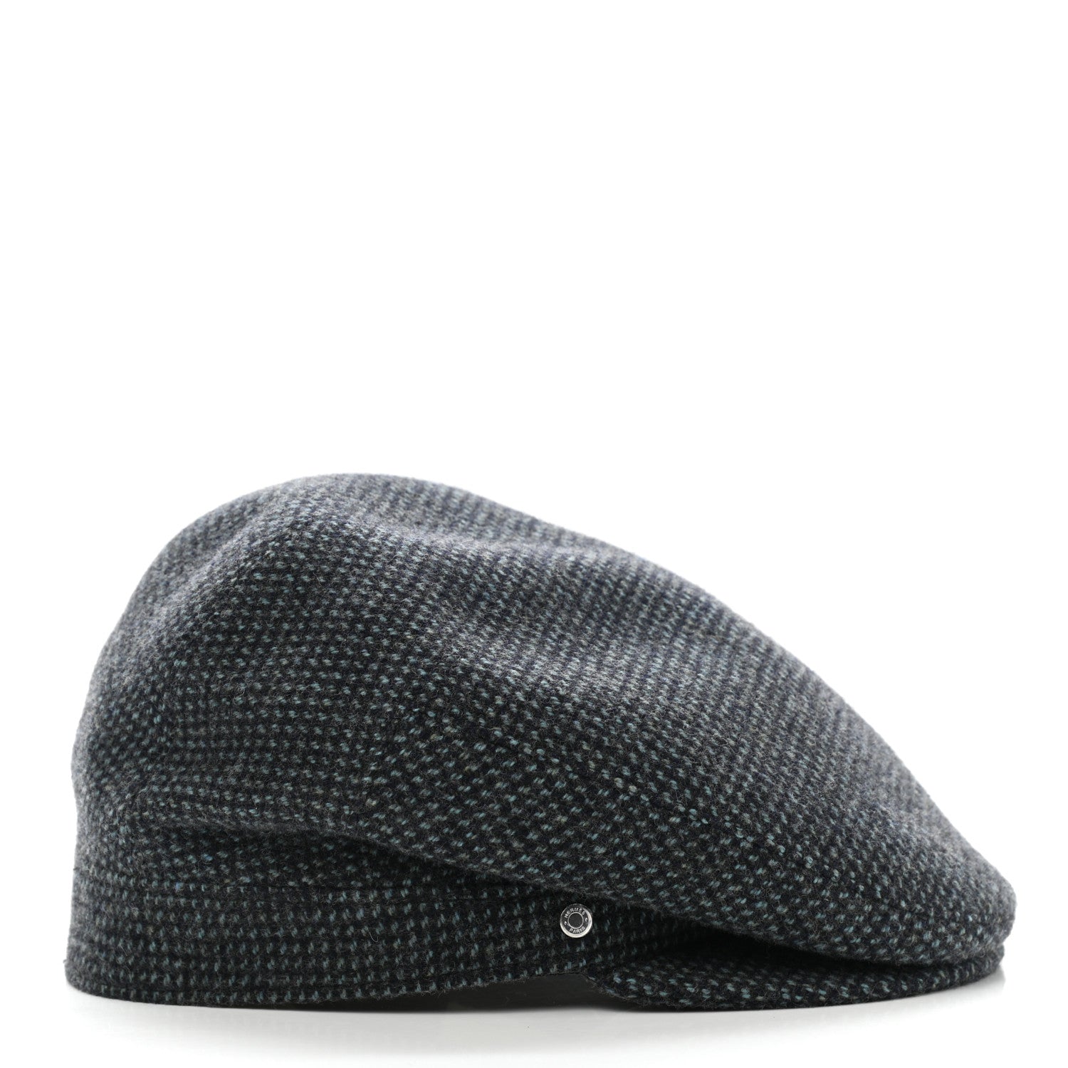 Hermes Wool Cashmere Dinard Cap 56 Bleu Payne 5 of 10
