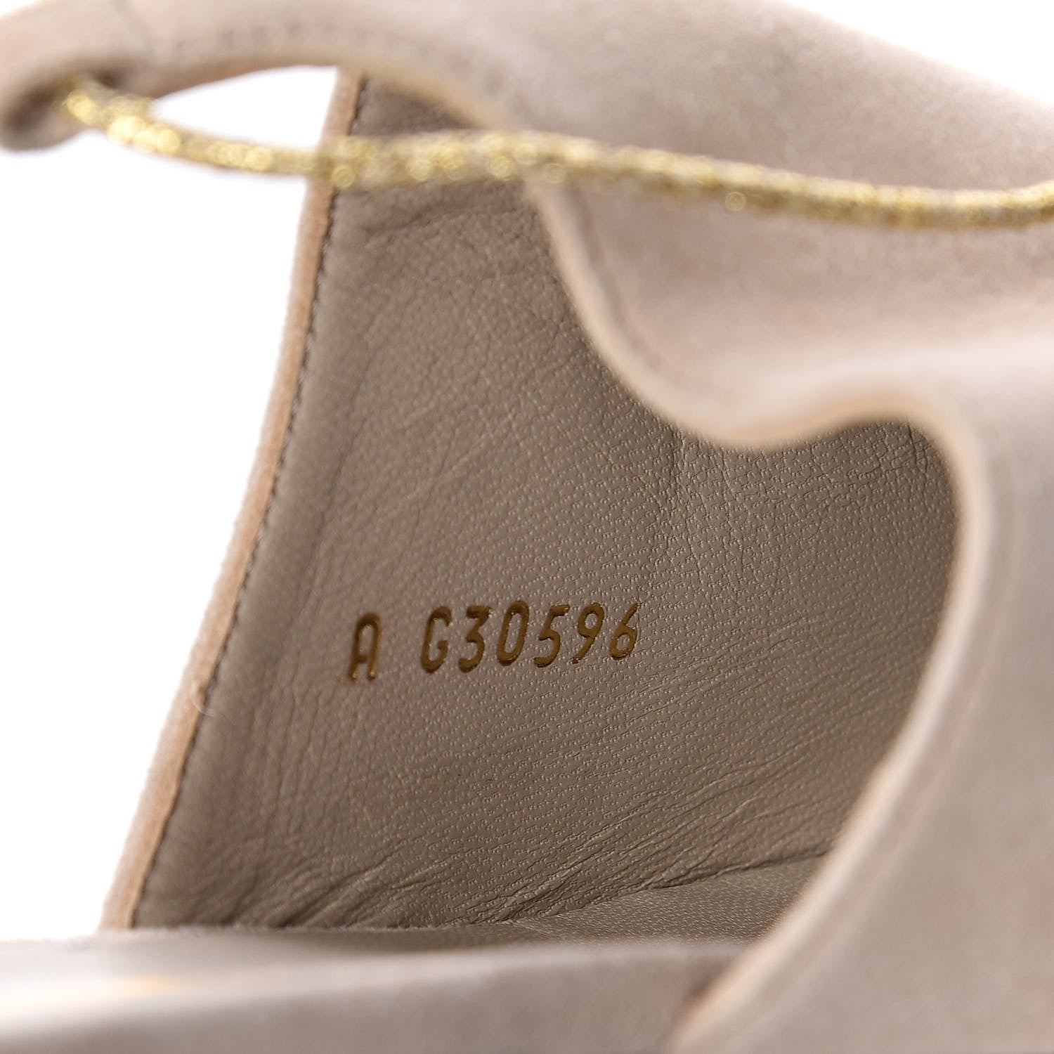Chanel Suede Pointed Toe Mules 39.5 Beige Gold 8 of 9
