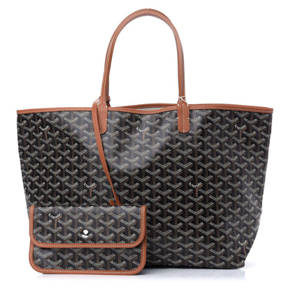 Goyard Goyardine Saint Louis PM Black Gold 1 of 10