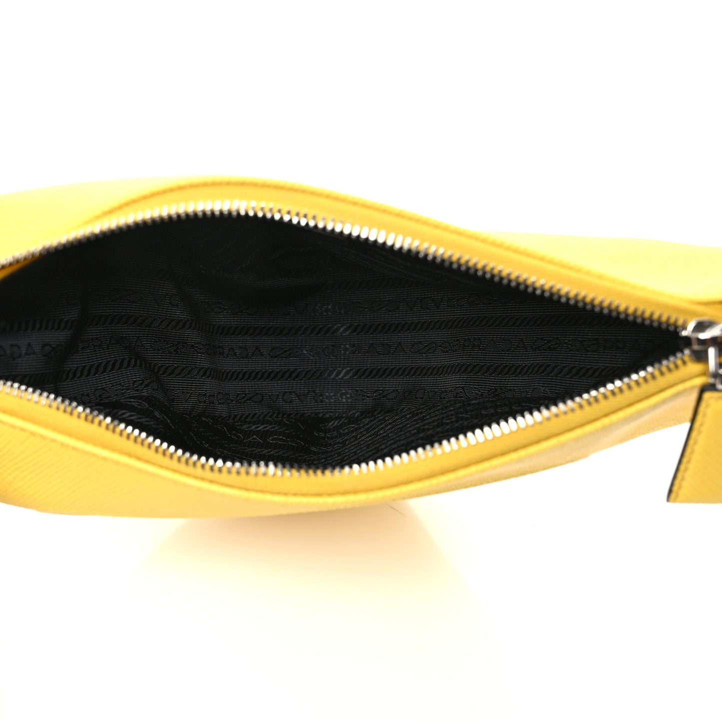 Saffiano Cuir Triangle Wristlet Sole