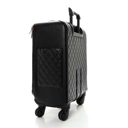 Chanel Calfskin Quilted Coco Case Trolley Black 2 of 15