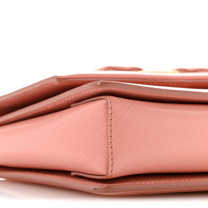 Salvatore Ferragamo Hammered Calfskin Mini Vara Bow Crossbody Bag Pink 8 of 11