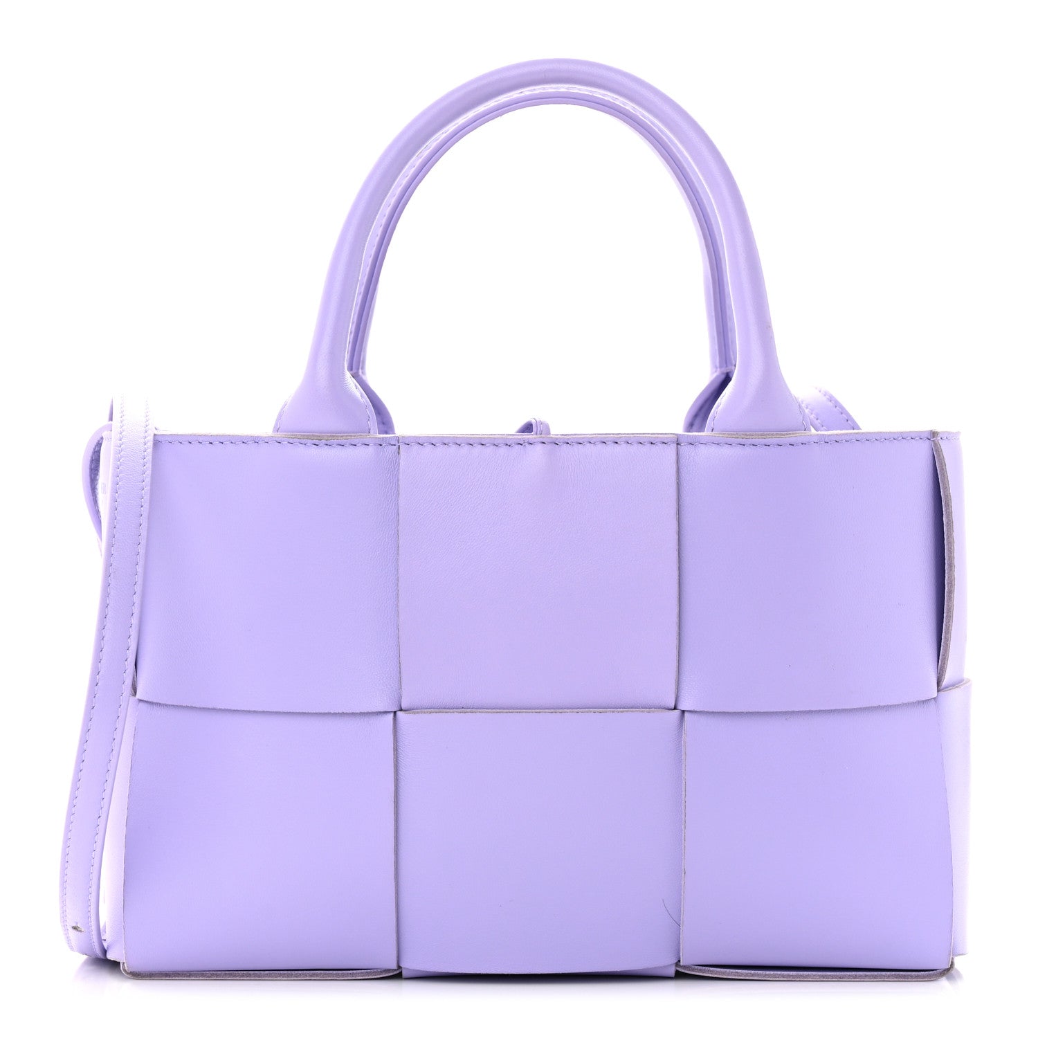 Bottega Veneta Nappa Maxi Intreccio Mini Arco Tote Wisteria 3 of 12