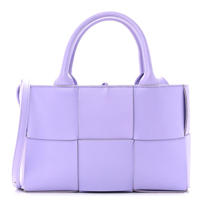 Bottega Veneta Nappa Maxi Intreccio Mini Arco Tote Wisteria 3 of 12