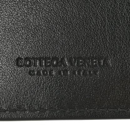 Bottega Veneta Nappa Intrecciato Bifold Zip Wallet Black 6 of 8