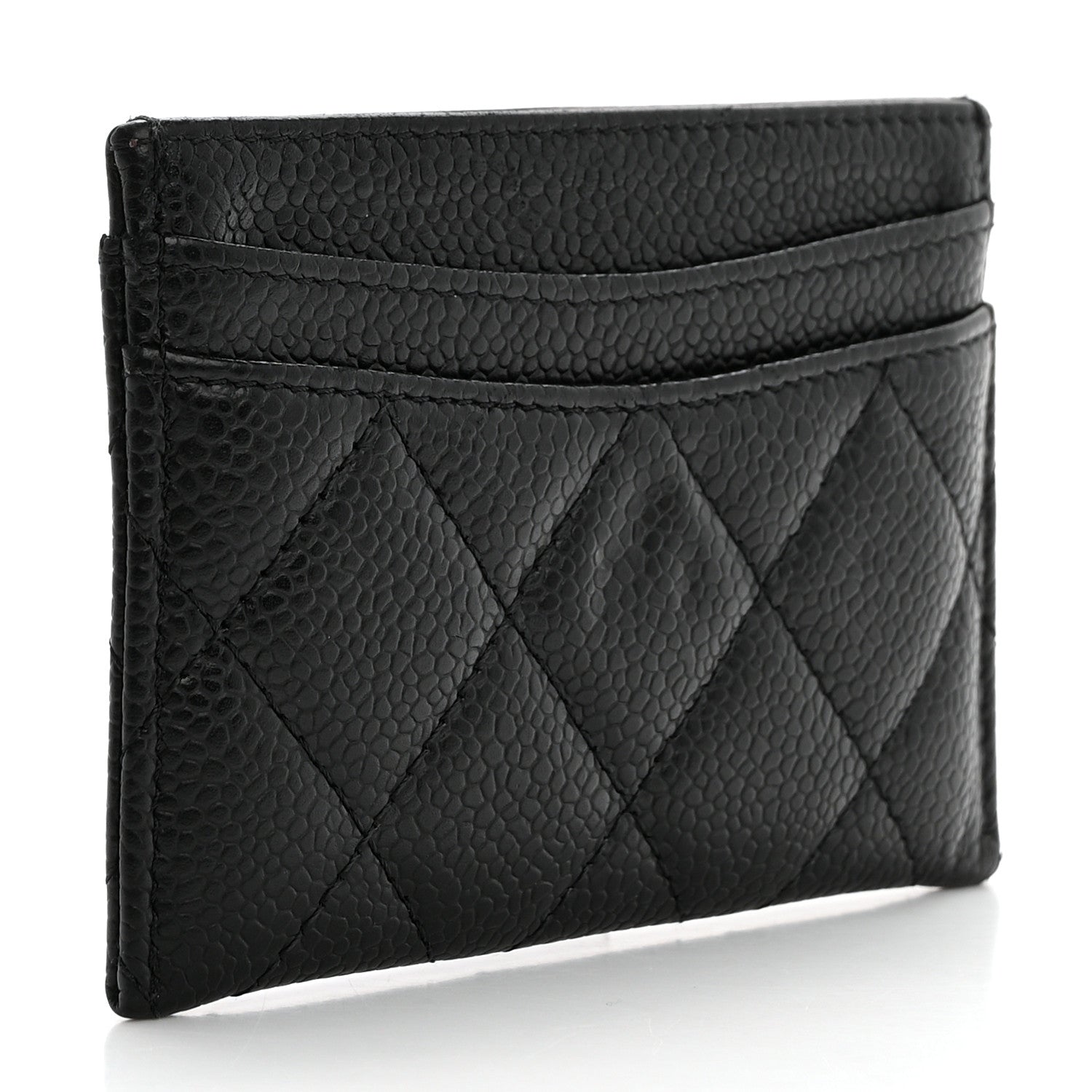 Chanel Caviar Quilted Card Holder Black 3 of 7