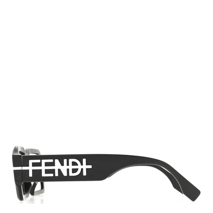 Fendi Acetate FF Fendigraphy Square Sunglasses FE40073U Black 3 of 7