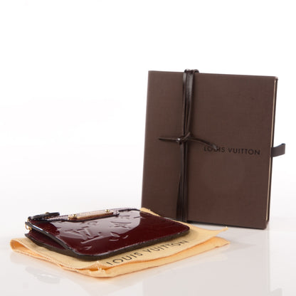Louis Vuitton Vernis Key Pouch Griotte 4 of 7