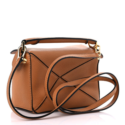 Loewe Calfskin Mini Puzzle Bag Light Caramel 3 of 9