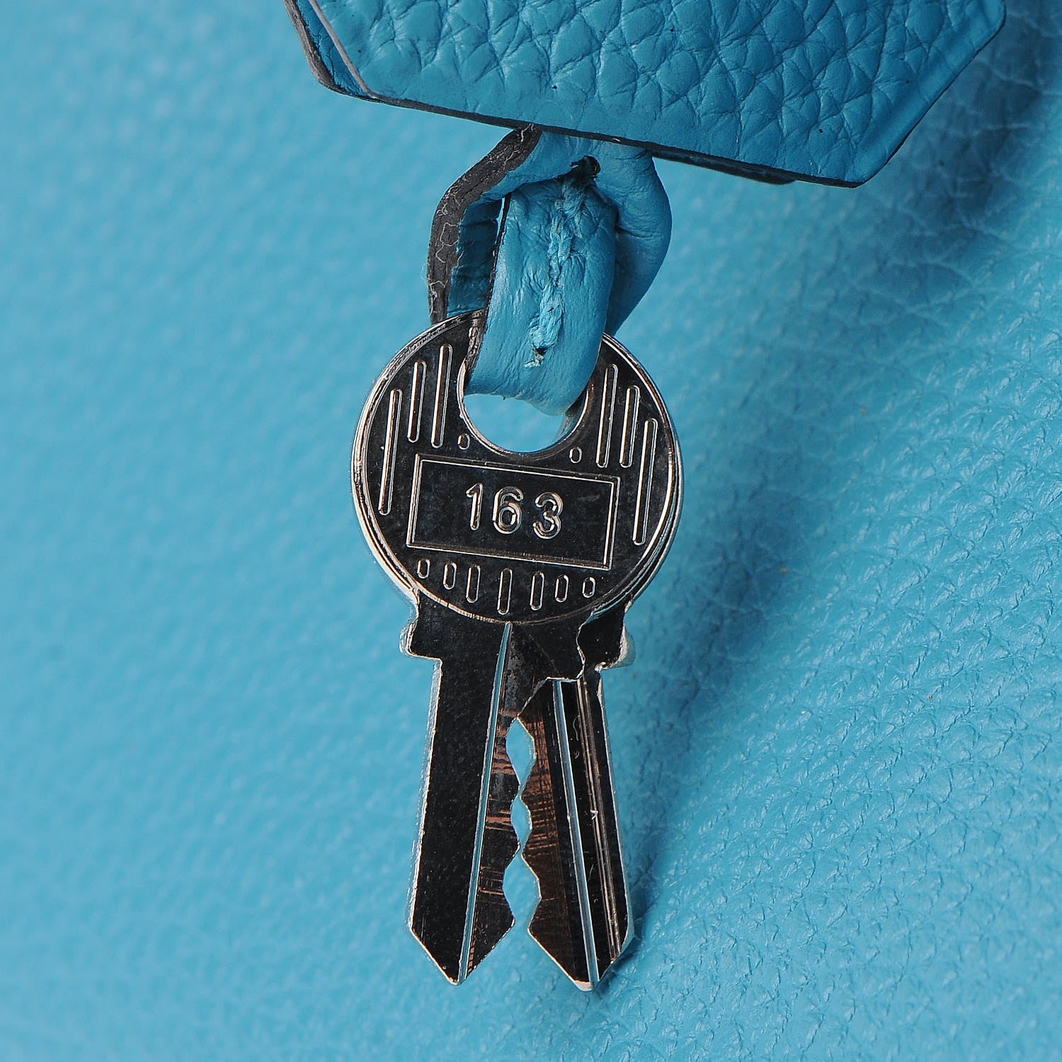Hermes Togo Birkin 25 Turquoise 14 of 31