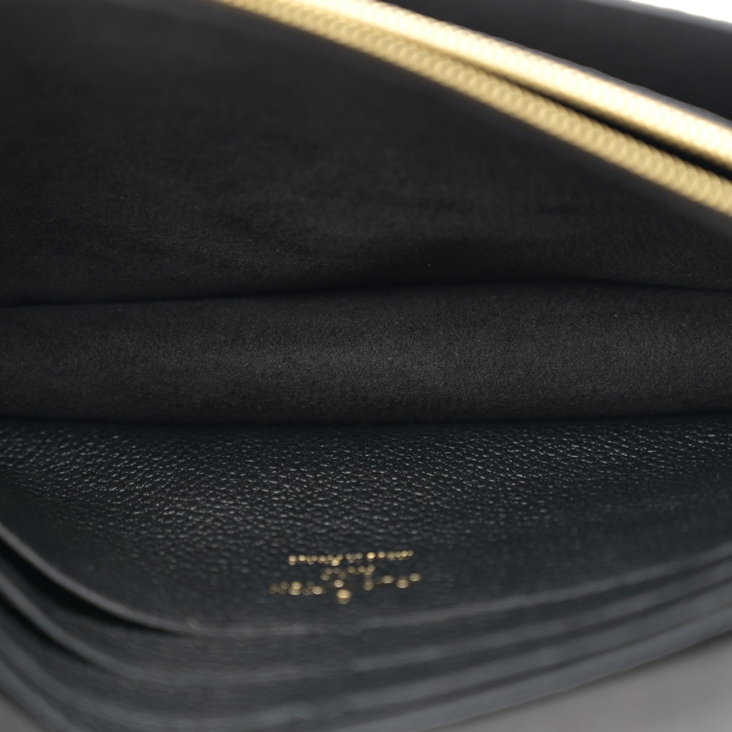Louis Vuitton Empreinte Vavin Chain Wallet Black 5 of 9