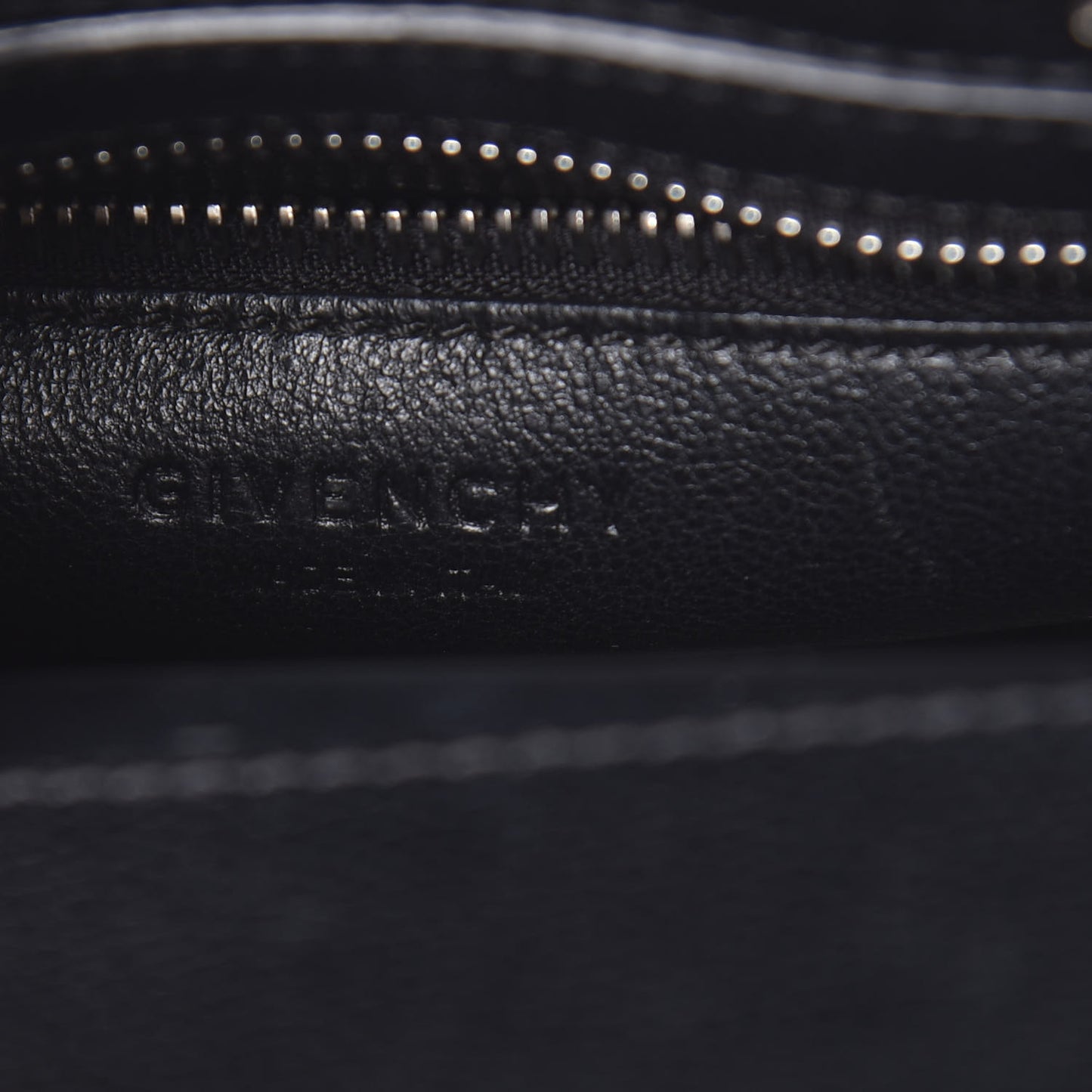 Grained Calfskin Mini Horizon Satchel Black