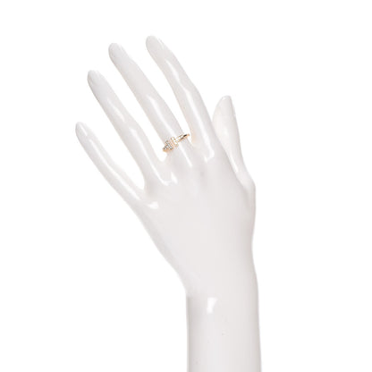 Tiffany 18K Rose Gold Diamond T Wire Ring 50 5.5 2 of 5