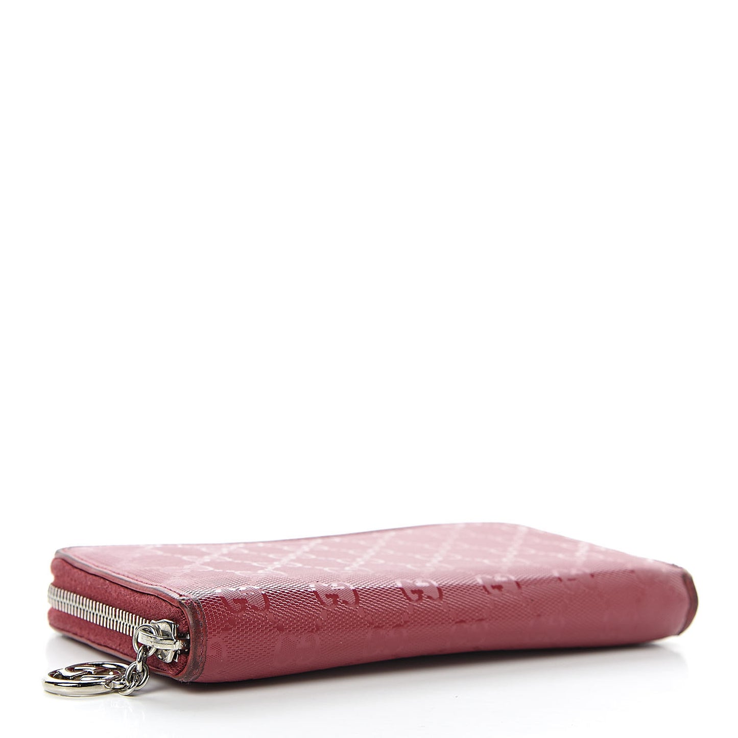 Imprime Monogram GG Pierce Zip Around Wallet Red