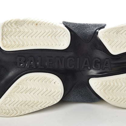 Balenciaga Fabric Mesh Mens Triple S Sneakers 41 White Blue Violet 8 of 19