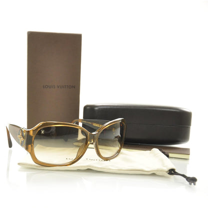 Louis Vuitton Ursula Strass Glitter Sunglasses Dark Honey 4 of 7