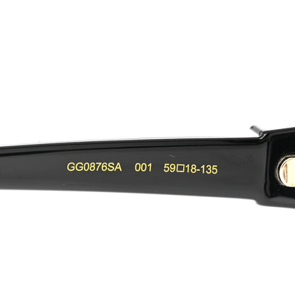 Gucci Acetate Square Frame Sunglasses GG0876S Black 6 of 8