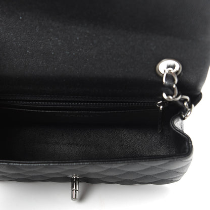 Chanel Iridescent Caviar Quilted Mini Rectangular Flap Black 5 of 11
