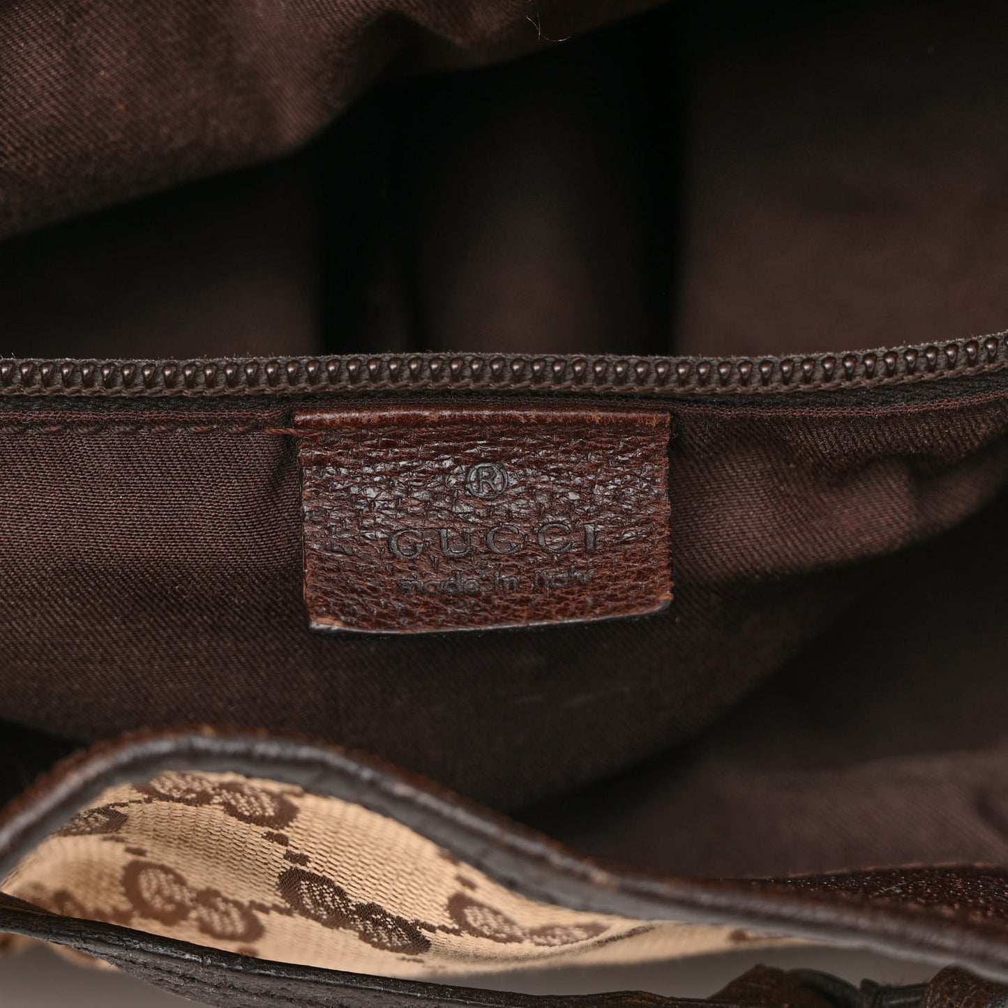 Monogram Backpack Dark Brown