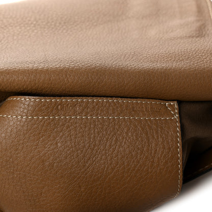 Chloe Grained Calfskin Medium Marcie Saddle Bag Brown 6 of 10