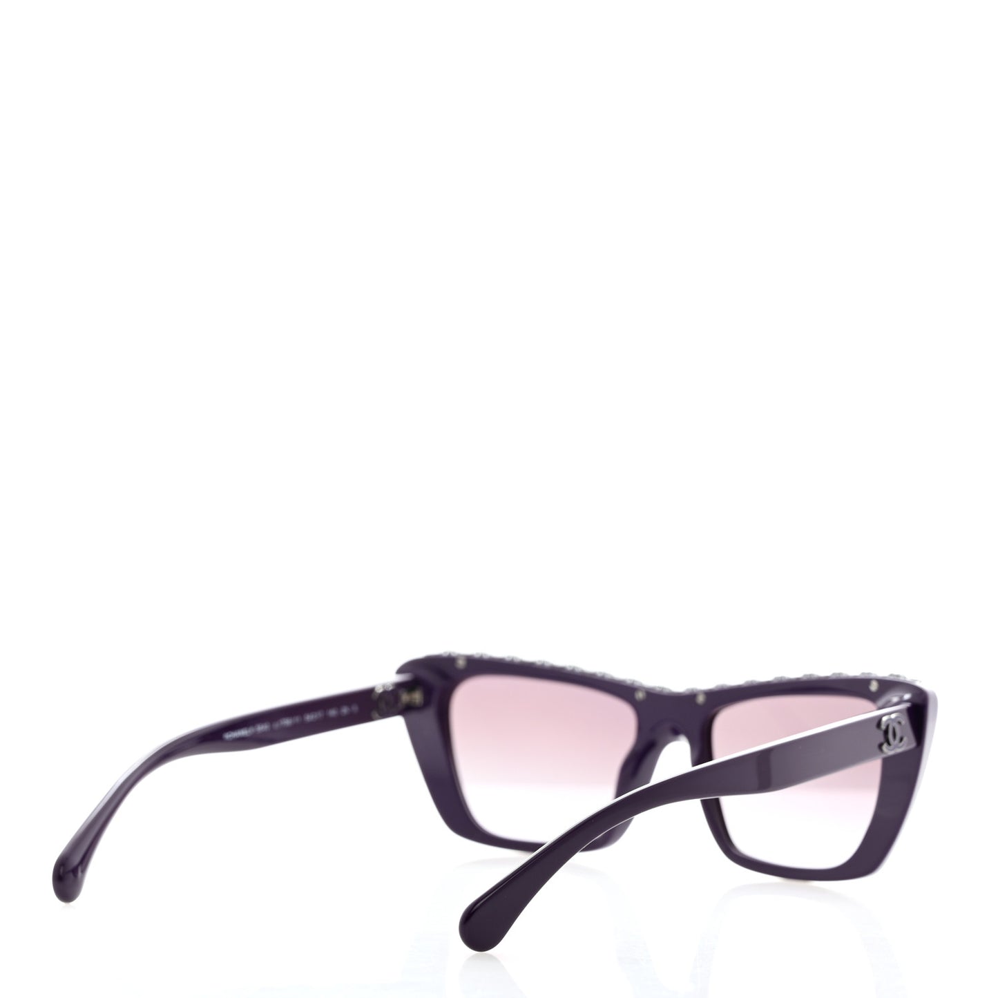 Acetate Butterfly Sunglasses 5540 Purple