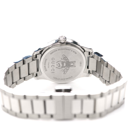 Gucci Stainless Steel 27mm G-Timeless Charm Quartz Watch 4 of 5