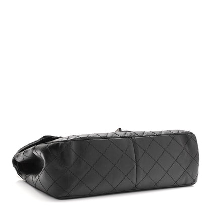 Chanel Aged Calfskin Quilted 2.55 Reissue 226 Flap Black 4 of 11