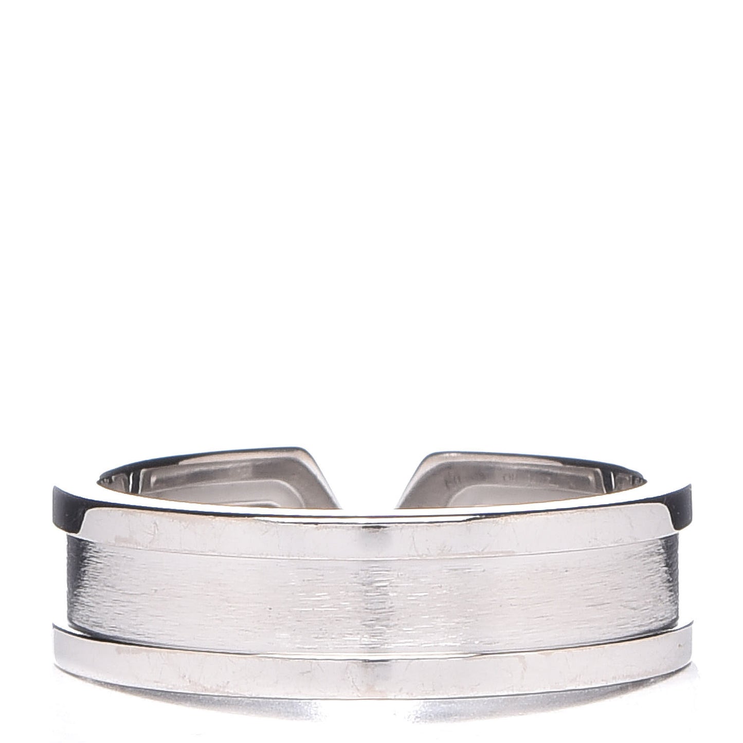 18K White Gold Diamond 6.5mm Logo De Ring 60 9