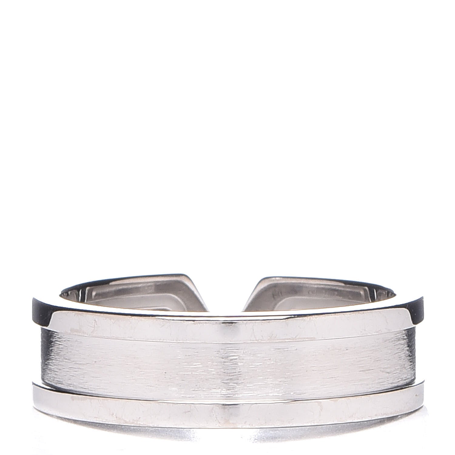 Cartier 18K White Gold Diamond 6.5mm Logo De Ring 60 9 3 of 5
