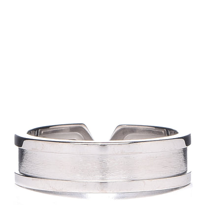 Cartier 18K White Gold Diamond 6.5mm Logo De Ring 60 9 3 of 5