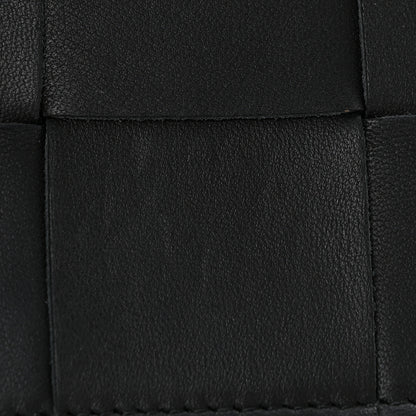 Bottega Veneta Lambskin Maxi Intrecciato Mini Cassette Crossbody Bag Black 12 of 12