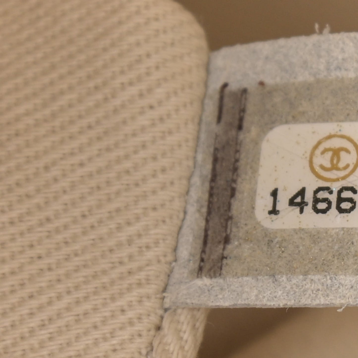 Vinyl Quilted In the Business Camera Case Light Grey