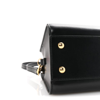 Saint Laurent Calfskin Monogram Baby Cabas Black 8 of 9