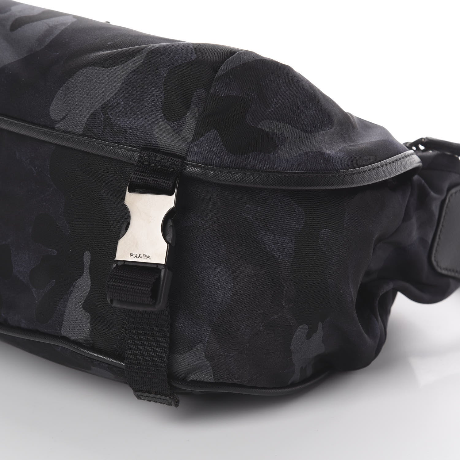 Prada Tessuto Nylon Camouflage Belt Bag Fumo 6 of 8